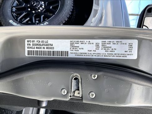 New 2026 RAM 3500 Limited AWD/4WD image 21