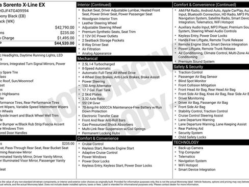New 2026 Kia Sorento X-Line EX AWD/4WD image 3