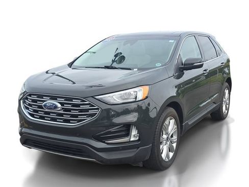 Certified 2022 Ford Edge Titanium w/ Class II Trailer Tow Package AWD/4WD image 2