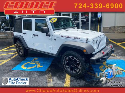Used 2016 Jeep Wrangler Unlimited Rubicon AWD/4WD image 1