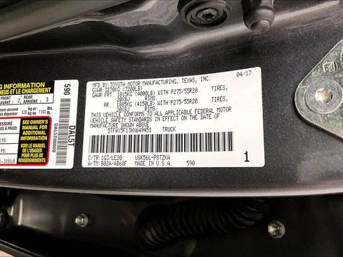 Used 2017 Toyota Tundra Platinum AWD/4WD image 20