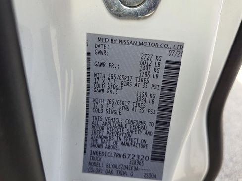 Used 2024 Nissan Frontier SV w/ SV Convenience Package RWD image 26
