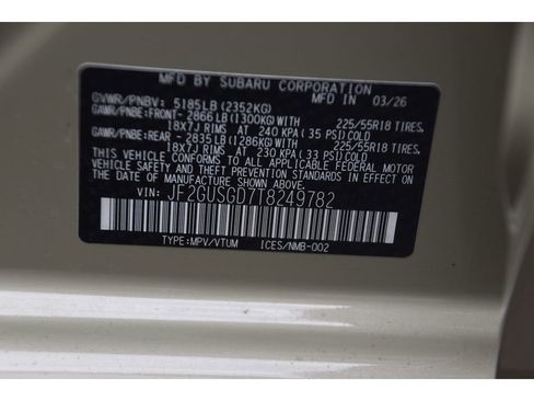 New 2026 Subaru Crosstrek 2.5i Sport AWD/4WD image 25
