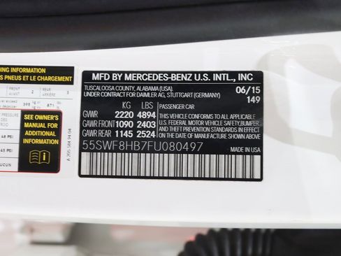 Used 2015 Mercedes-Benz C 63 AMG S image 42