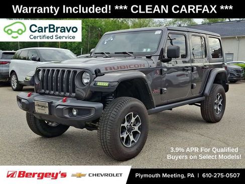 Used 2021 Jeep Wrangler Unlimited Rubicon AWD/4WD image 1