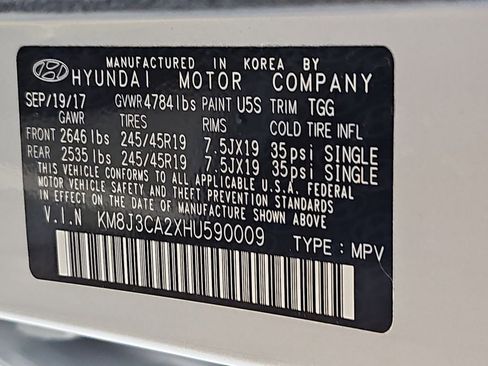 Used 2017 Hyundai Tucson Sport w/ Cargo Package AWD/4WD image 36