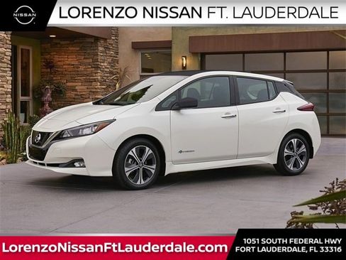 Certified 2021 Nissan Leaf SL Plus image 1