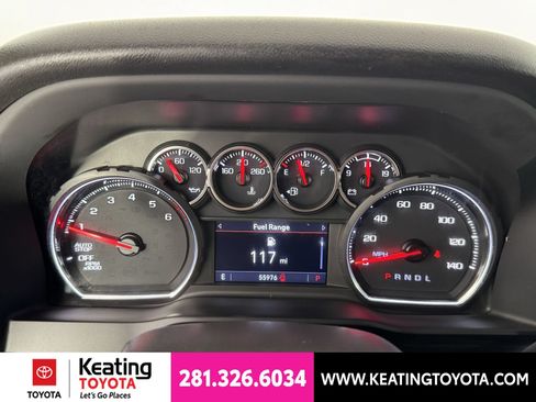 Used 2022 Chevrolet Silverado 1500 Custom w/ LPO, Blackout Package RWD image 23