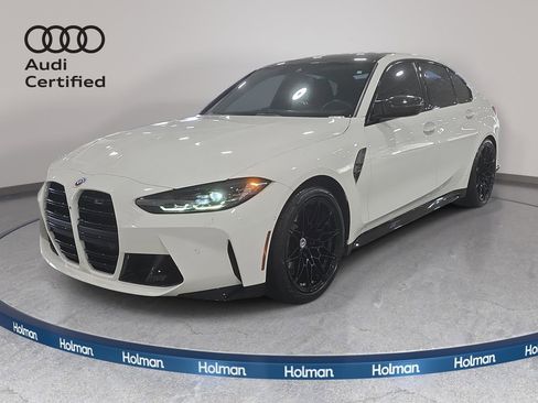 Used 2023 BMW M3 Competition w/ M Carbon Exterior Package RWD image 1