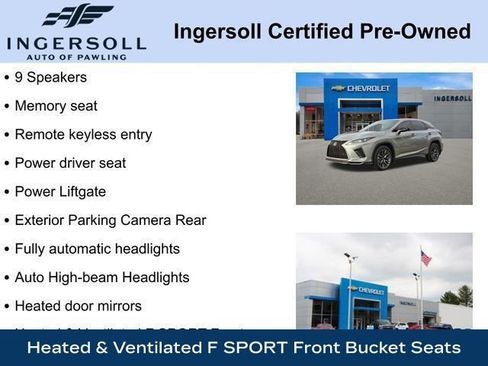 Used 2022 Lexus RX 350 F Sport image 13