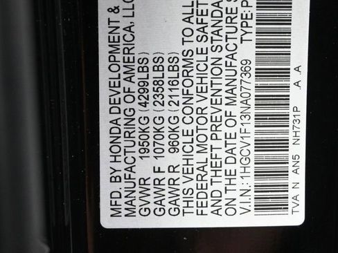 Used 2022 Honda Accord LX image 9