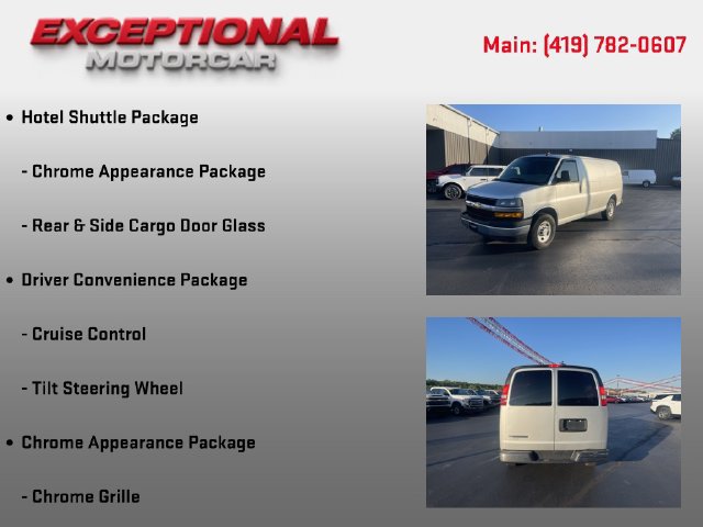 Used 2025 Chevrolet Express 3500 w/ Hotel Shuttle Package RWD image 12