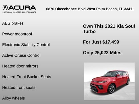 Used 2021 Kia Soul Turbo FWD image 12