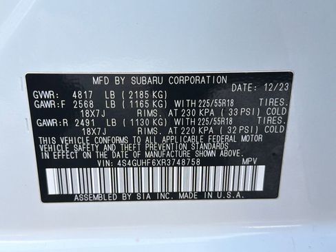 Used 2024 Subaru Crosstrek 2.5i Sport w/ Crosstrek Mirror Package image 36