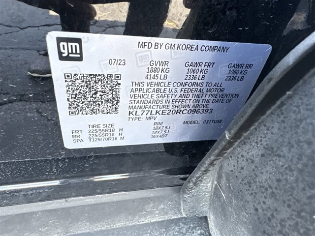 Certified 2024 Chevrolet Trax ACTIV w/ Sunroof Package FWD image 33