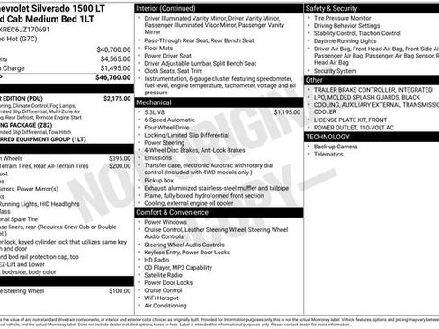 Used 2018 Chevrolet Silverado 1500 LT w/ All Star Edition image 3