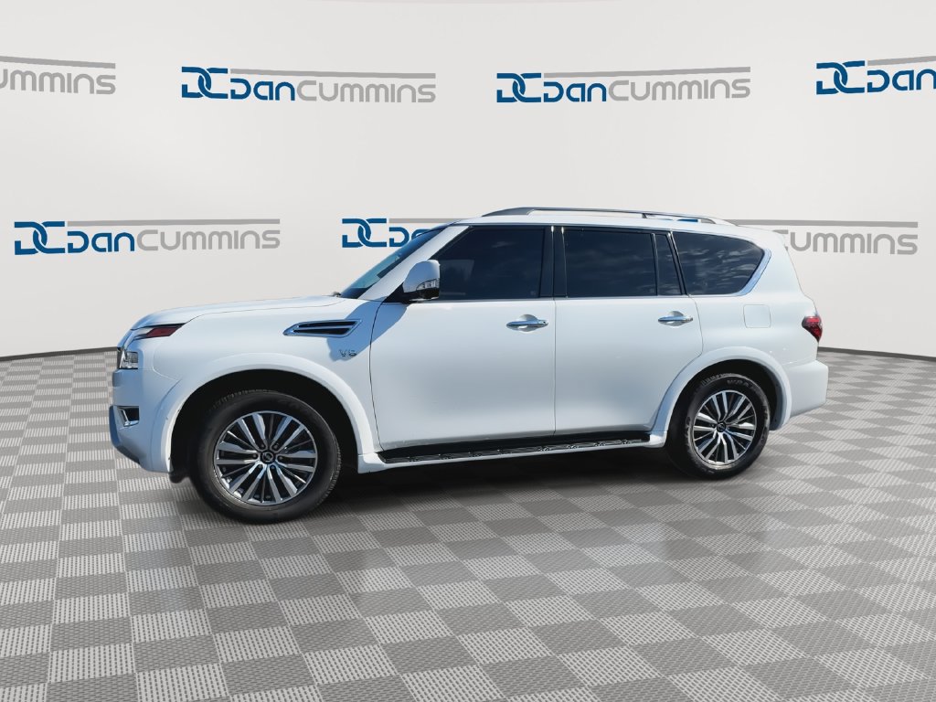 Used 2021 Nissan Armada SL w/ Captain's Chairs Package RWD image 5
