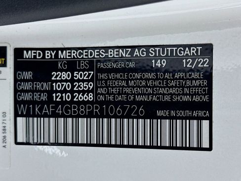 Certified 2023 Mercedes-Benz C 300 Sedan image 25