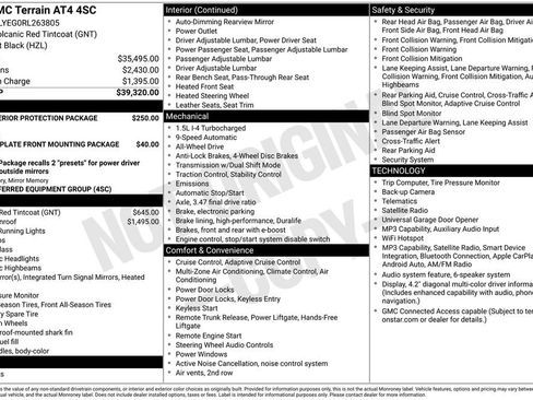 Used 2024 GMC Terrain AT4 AWD/4WD image 2