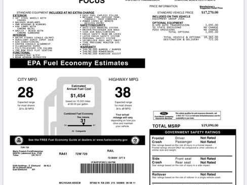 Used 2012 Ford Focus SE image 28