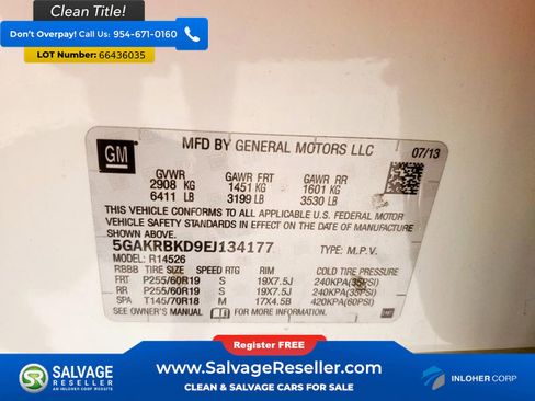 Used 2014 Buick Enclave Leather image 17