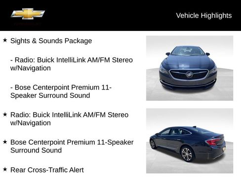 Used 2017 Buick LaCrosse Essence w/ Sights and Sounds Package FWD image 19