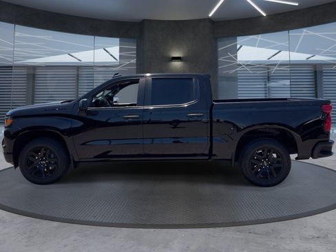 Certified 2024 Chevrolet Silverado 1500 Custom w/ Turbomax Blackout Package AWD/4WD image 3