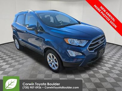 Used 2019 Ford EcoSport SE