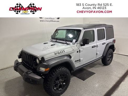 Used 2022 Jeep Wrangler Unlimited Sport AWD/4WD image 1
