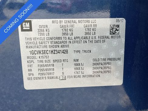 Used 2017 Chevrolet Silverado 1500 LTZ AWD/4WD image 30