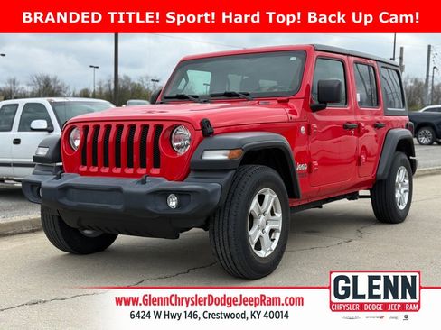 Used 2021 Jeep Wrangler Unlimited Sport image 1