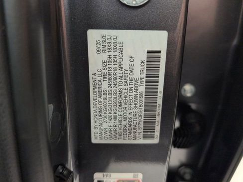 New 2026 Honda Ridgeline RTL image 36