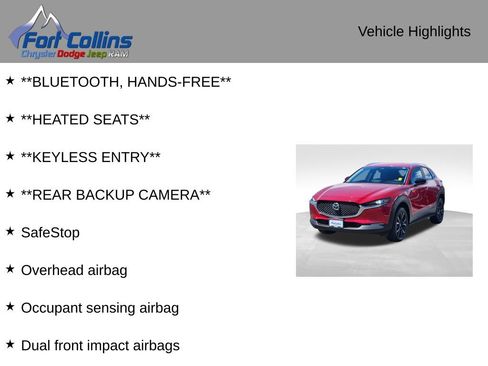 Used 2025 MAZDA CX-30 AWD 2.5 S w/ Select Sport Pkg image 4