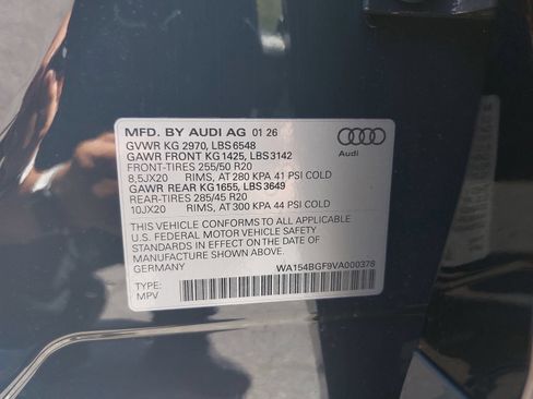 New 2027 Audi Q6 e-tron Premium Plus AWD/4WD image 40
