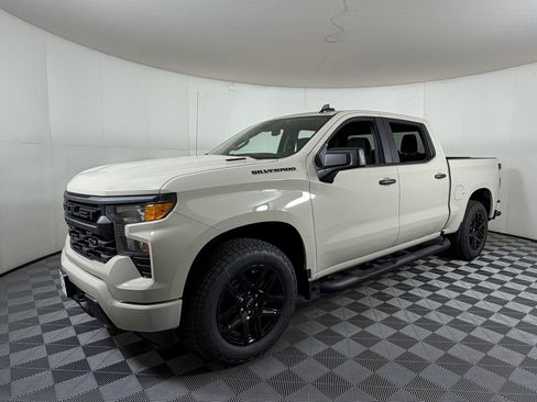 New 2026 Chevrolet Silverado 1500 Custom w/ Turbomax Blackout Package RWD image 2