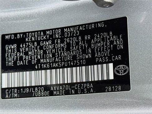 Certified 2023 Toyota Camry XSE image 16