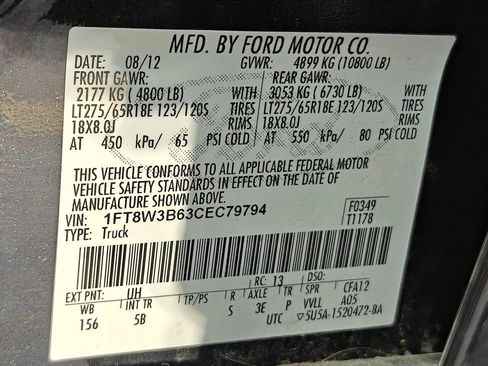 Used 2012 Ford F350 Lariat image 55