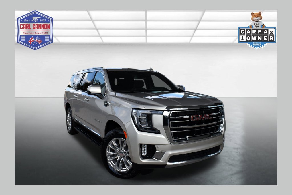 Used 2023 GMC Yukon XL SLT w/ SLT Premium Package RWD image 1