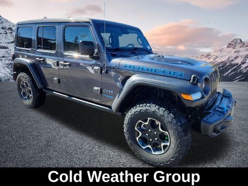 Used 2022 Jeep Wrangler Unlimited Rubicon 4xe w/ Steel Bumper Group image 9