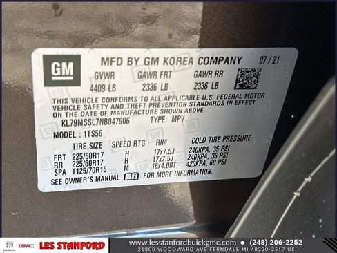 Certified 2022 Chevrolet TrailBlazer ACTIV w/ Convenience Package image 19