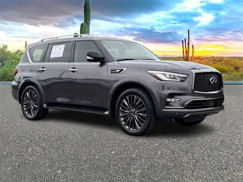 Used 2022 INFINITI QX80 Premium Select w/ Cargo Package image 2