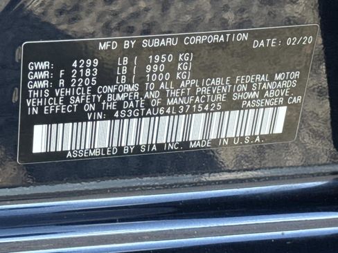 Used 2020 Subaru Impreza 2.0i Limited image 30