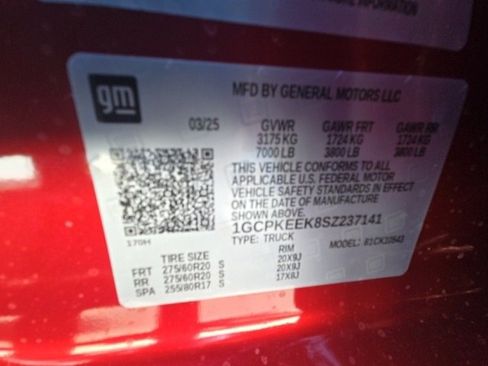 New 2025 Chevrolet Silverado 1500 RST w/ Dark Appearance Package image 38