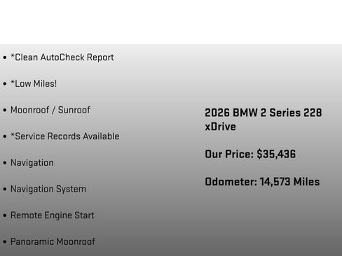 Used 2026 BMW 228i xDrive AWD/4WD image 18