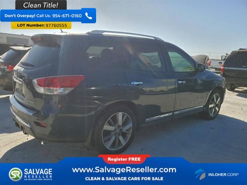 Used 2015 Nissan Pathfinder Platinum w/ Cargo Package image 4