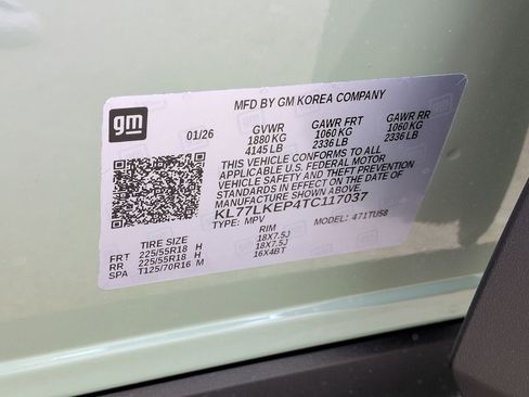 New 2026 Chevrolet Trax ACTIV w/ Sunroof Package image 29