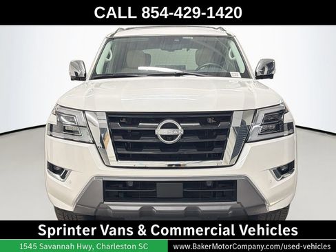Used 2024 Nissan Armada Platinum w/ Captain's Chairs Package RWD image 6