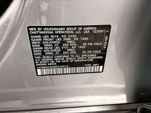 Used 2022 Volkswagen Atlas SE image 37