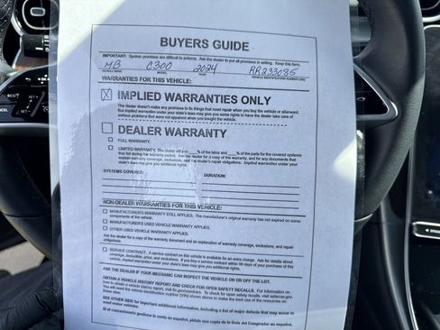 Used 2024 Mercedes-Benz C 300 4MATIC Sedan image 27