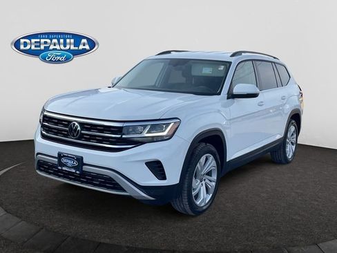 Used 2021 Volkswagen Atlas SE w/ Towing Package image 1